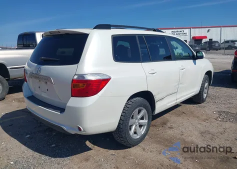 2009 Toyota Highlander z USA, uszkodzony, nr VIN JTEDA41A492002053